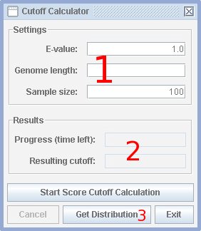 jPREdictor Cutoff Calculator