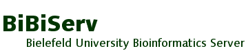 BiBiServ -
                                    Bielefeld         University Bioinformatic Service
