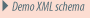 Demo XML schema